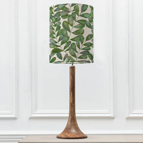 Floral Brown Lighting - Rowan Anna & Kinross Complete Table Lamp Mango/Apple Additions