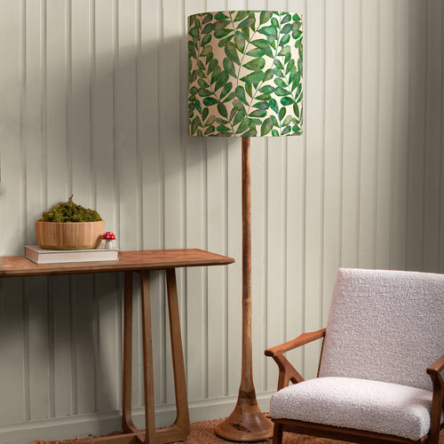 Floral Brown Lighting - Rowan Anna & Kinross Complete Floor Lamp Mango/Apple Additions