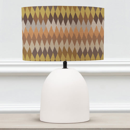 Abstract White Lighting - Mesa Eva & Larissa Complete Table Lamp Ecru/Sepia Voyage Maison