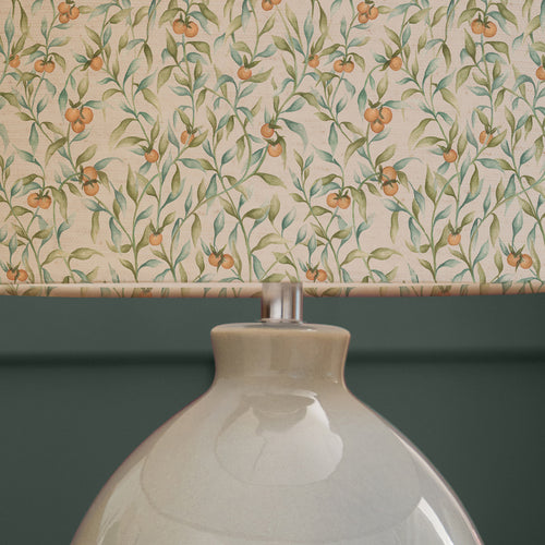 Floral Green Lighting - Aura Eva & Leura Complete Table Lamp Duck Egg/Moss Voyage Maison