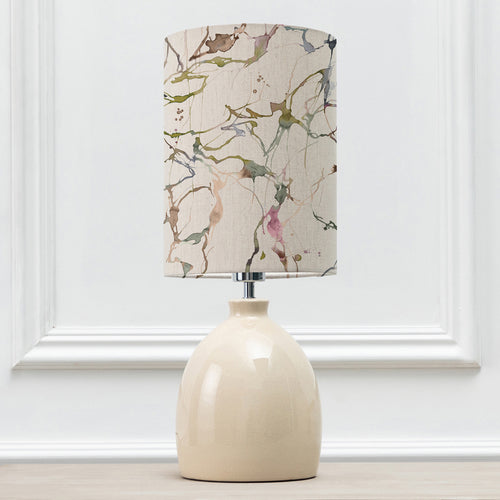 Abstract Cream Lighting - Leura  & Carrara Anna  Complete Table Lamp Cream/Meadow Additions