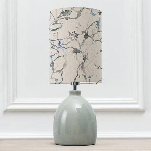 Abstract Blue Lighting - Leura  & Carrara Anna  Complete Table Lamp Duck/Frost Additions