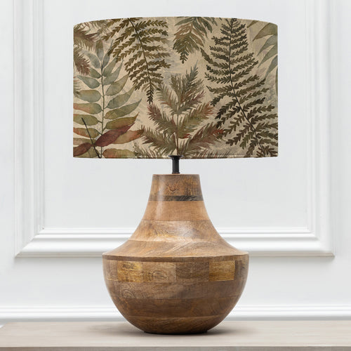 Floral Brown Lighting - Elowen Eva & Leven Complete Table Lamp Mulberry Voyage Maison