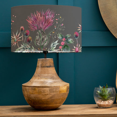 Floral Brown Lighting - Leven  & Elysium Eva  Complete Table Lamp Mango/Onyx Voyage Maison