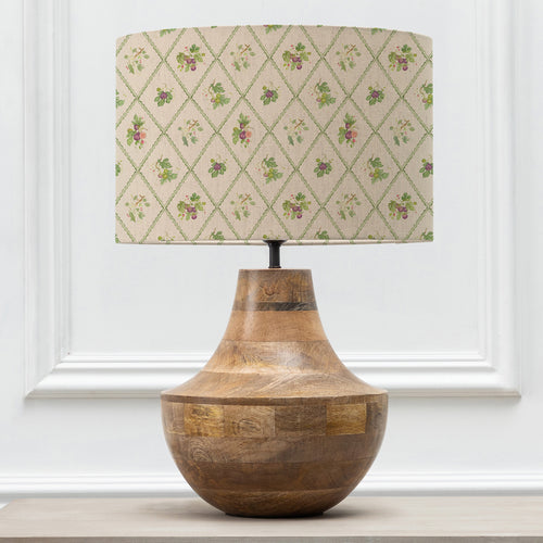 Floral Cream Lighting - Fig Trellis Eva & Leven Complete Table Lamp Mango/Cream Voyage Maison