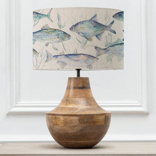 Animal Brown Lighting - Leven  & Ives Waters Eva  Complete Table Lamp Mango/Marine Voyage Maison