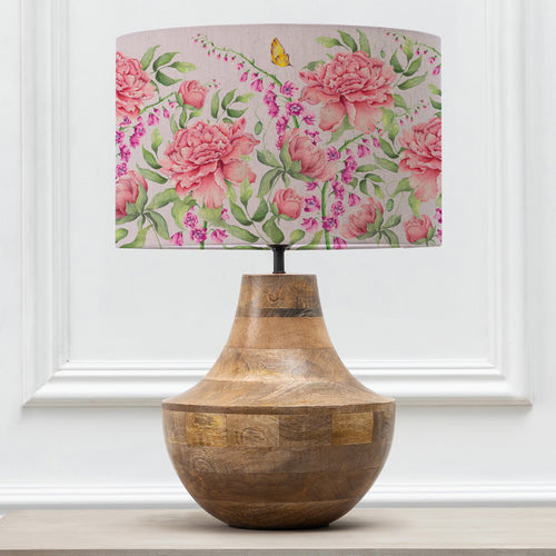 Floral Pink Lighting - Junelle Eva & Leven Complete Table Lamp Heather Voyage Maison