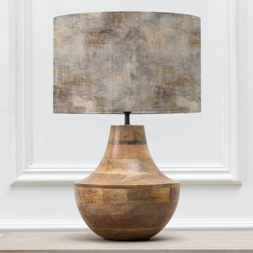 Abstract Brown Lighting - Monet Eva & Leven Complete Table Lamp Mango/Ironstone Voyage Maison