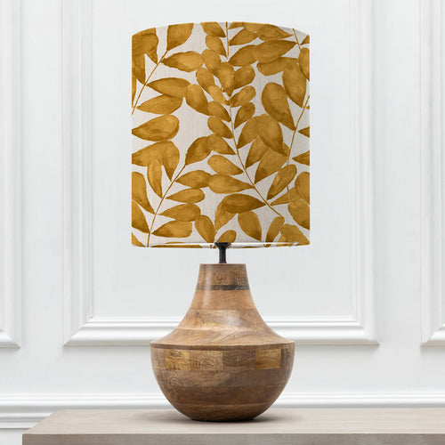 Floral Brown Lighting - Leven  & Rowan Anna  Complete Table Lamp Mango/Gold Additions
