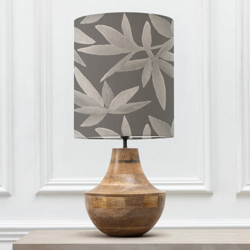 Floral Brown Lighting - Leven  & Silverwood Anna  Complete Table Lamp Mango/Frost Additions
