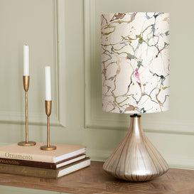 Additions Luna & Carrara Anna Complete Table Lamp in Glass/Meadow