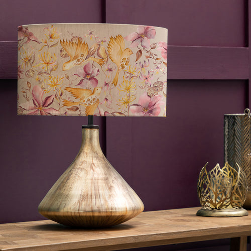 Floral Pink Lighting - Luna & Floella Complete Table Lamp Primrose Voyage Maison