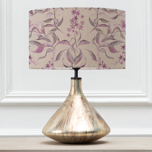 Floral Purple Lighting - Hettie Eva & Luna Complete Table Lamp Hyancinth Voyage Maison