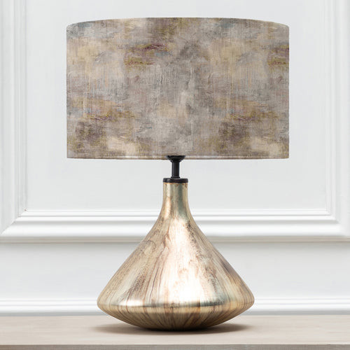 Abstract Gold Lighting - Monet Eva & Luna Complete Table Lamp Glass/Ironstone Voyage Maison