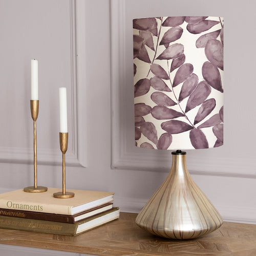 Floral Gold Lighting - Rowan Anna & Luna Complete Table Lamp Glass/Dusk Additions