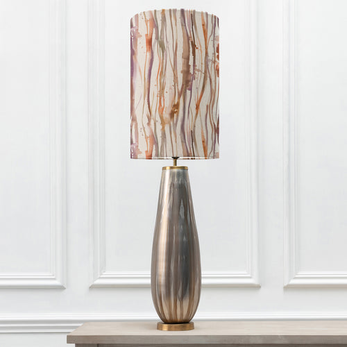 Abstract Gold Lighting - Minerva  & Falls Anna  Complete Table Lamp Glass/Ironstone Additions