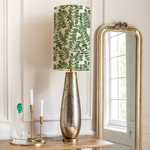 Abstract Gold Lighting - Rowan Mini Anna & Minerva Complete Table Lamp Glass/Meadow Additions