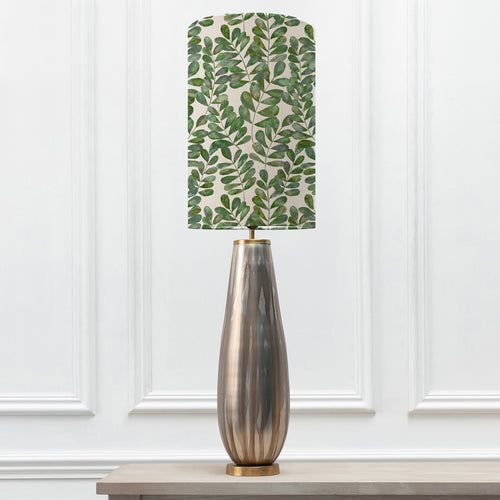 Abstract Gold Lighting - Rowan Mini Anna & Minerva Complete Table Lamp Glass/Meadow Additions