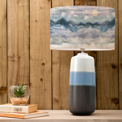 Abstract Blue Lighting - Nama  & Arizona Eva  Complete Lamp Sky/River Voyage Maison