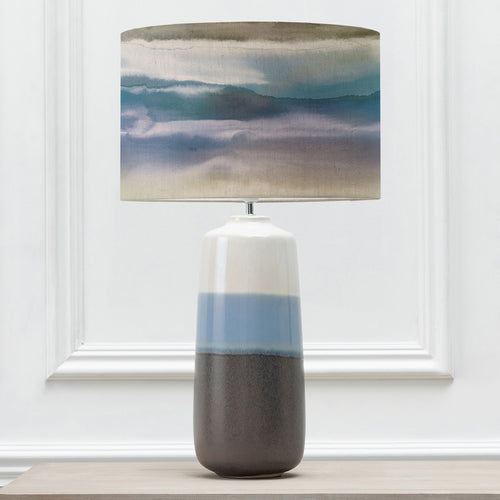 Abstract Blue Lighting - Fjord Eva & Nama Complete Table Lamp Sky/Loch Voyage Maison