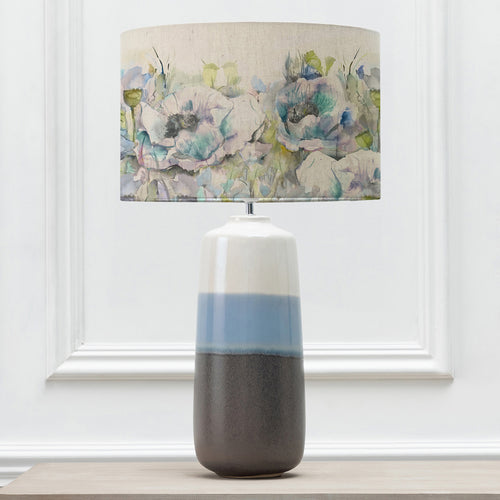 Floral Blue Lighting - Nama  & Papavera Eva  Complete Lamp Sky/Veronica Voyage Maison