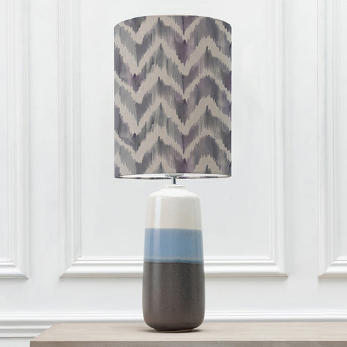 Abstract Blue Lighting - Savannah Anna & Nama Complete Table Lamp Sky/Violet Additions