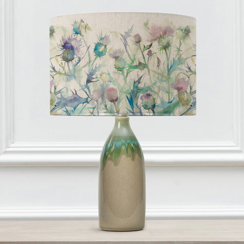 Floral Green Lighting - Narvi  & Cirsium Eva  Complete Lamp Jade/Damson Voyage Maison