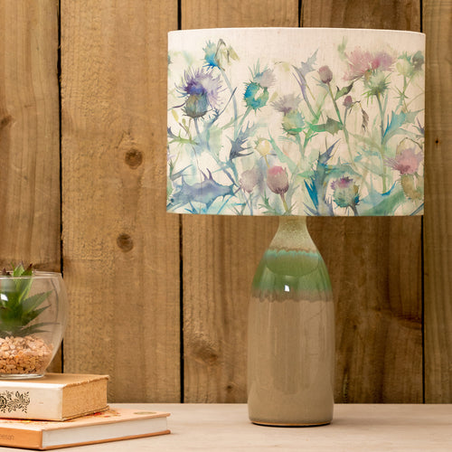 Floral Green Lighting - Narvi  & Cirsium Eva  Complete Lamp Jade/Damson Voyage Maison