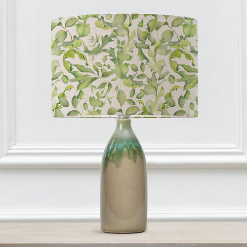 Floral Green Lighting - Claudia Eva & Narvi Complete Table Lamp Cream Voyage Maison