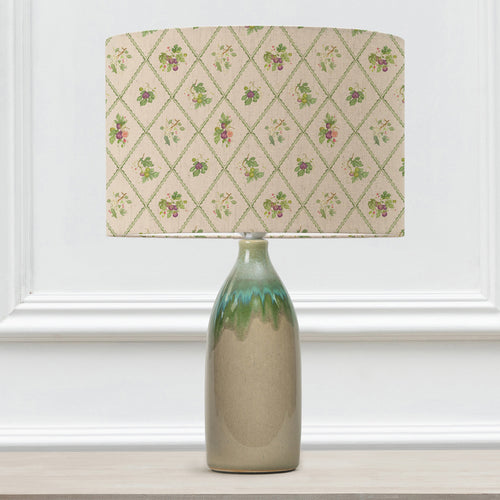 Floral Cream Lighting - Fig Trellis Eva & Narvi Complete Table Lamp Jade/Cream Voyage Maison