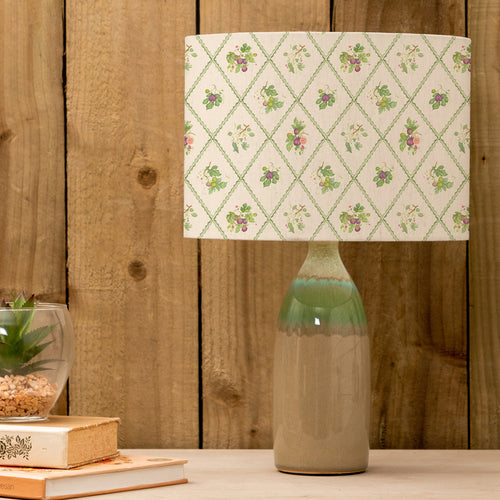 Floral Cream Lighting - Fig Trellis Eva & Narvi Complete Table Lamp Jade/Cream Voyage Maison