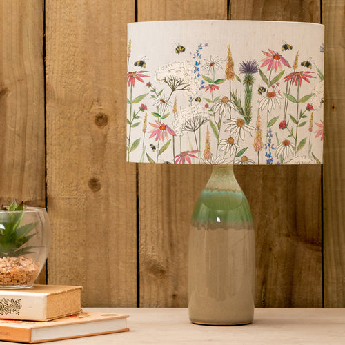 Floral Green Lighting - Narvi  & Hermione Eva  Complete Lamp Jade/Linen Voyage Maison
