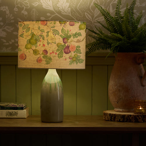 Floral Cream Lighting - Shrubbery Fruits Eva & Narvi Complete Table Lamp Jade/Verdure Voyage Maison