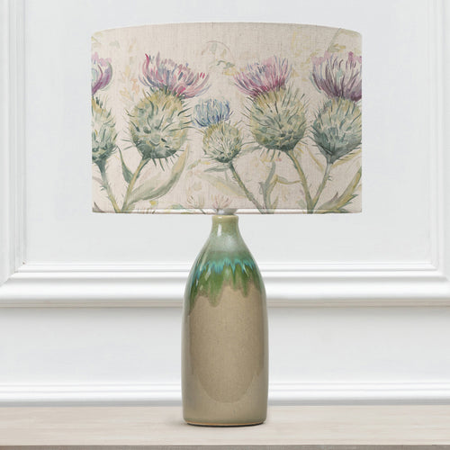 Floral Green Lighting - Narvi  & Thistle Glen Eva  Complete Lamp Jade/Linen Voyage Maison