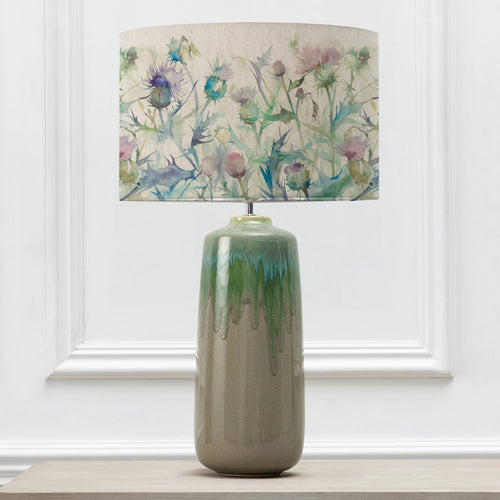 Floral Green Lighting - Neo  & Cirsium Eva  Complete Lamp Jade/Damson Voyage Maison