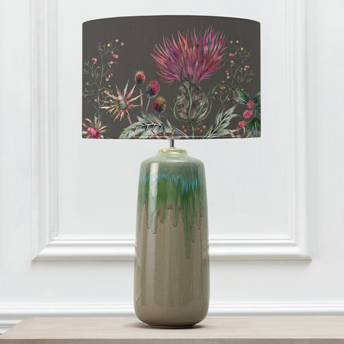 Floral Green Lighting - Elysium Eva & Neo Complete Table Lamp Jade/Onyx Voyage Maison