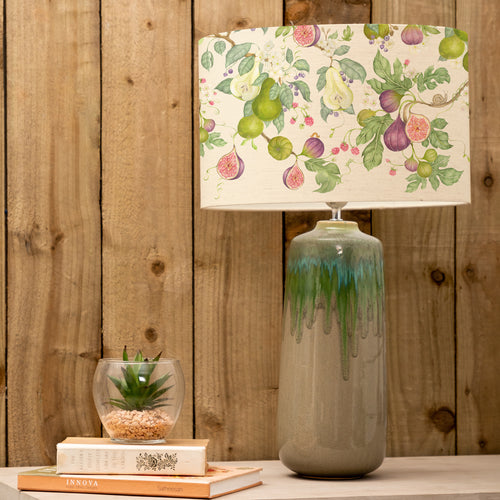Shrubbery Fruits Eva & Neo Complete Table Lamp Jade/Verdure
