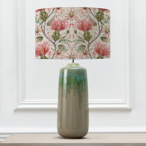 Floral Green Lighting - Neo  & Varys Eva  Complete Lamp Jade/Russet Voyage Maison