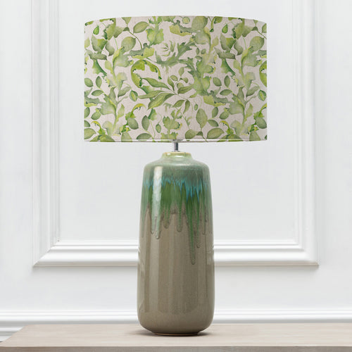 Floral Green Lighting - Claudia Eva & Neo Complete Table Lamp Cream Voyage Maison