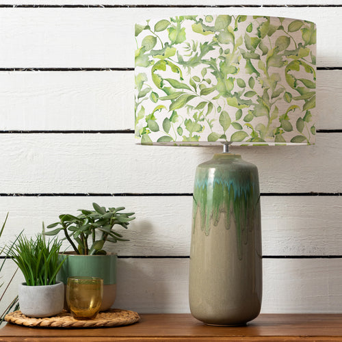 Floral Green Lighting - Neo & Claudia Complete Table Lamp Cream Voyage Maison