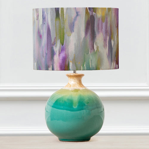 Abstract Blue Lighting - Azima Eva & Neso Complete Table Lamp Aqua/Indigo Voyage Maison