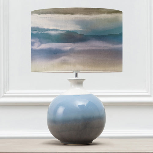 Abstract Blue Lighting - Neso  & Fjord Eva  Complete Lamp Sky/Loch Voyage Maison
