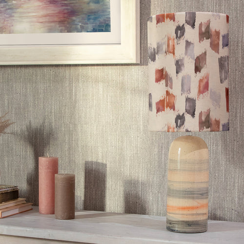 Abstract Beige Lighting - Arwen Anna & Ocefina Complete Table Lamp Sandstone/Rosewater Additions