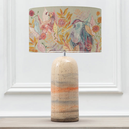 Animal Beige Lighting - Ennerdale Forest Eva & Ocefina Complete Table Lamp Sandstone/Harvest Voyage Maison