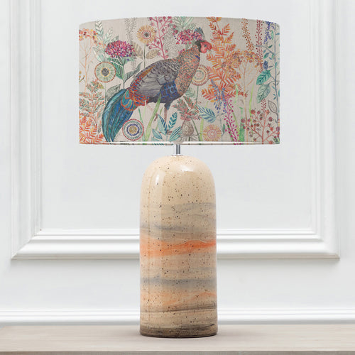 Animal Beige Lighting - Ocefina  & Lady Amherst Eva  Complete Table Lamp Sandstone/Linen Voyage Maison