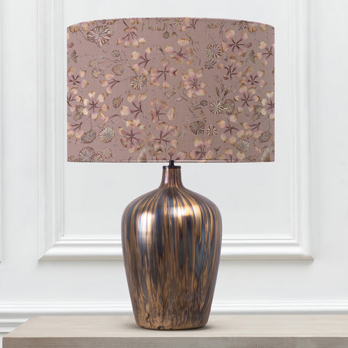 Floral Pink Lighting - Philipa Eva & Olywn Complete Table Lamp Viola Voyage Maison