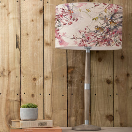 Darren Woodhead Solensis Tall & Brushwood Eva Complete Table Lamp in Grey/Blossom