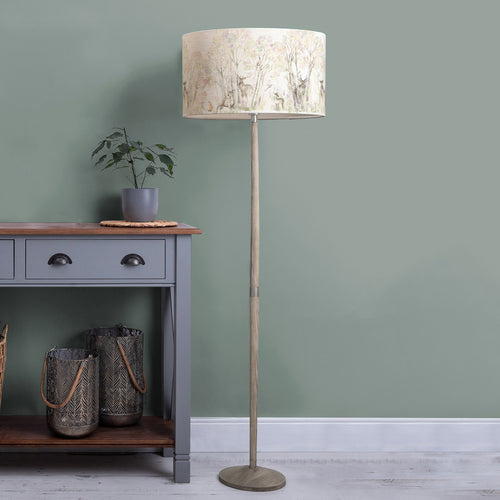 Animal Grey Lighting - Enchanted Forest Eva & Solensis Complete Floor Lamp Grey/Forest Voyage Maison