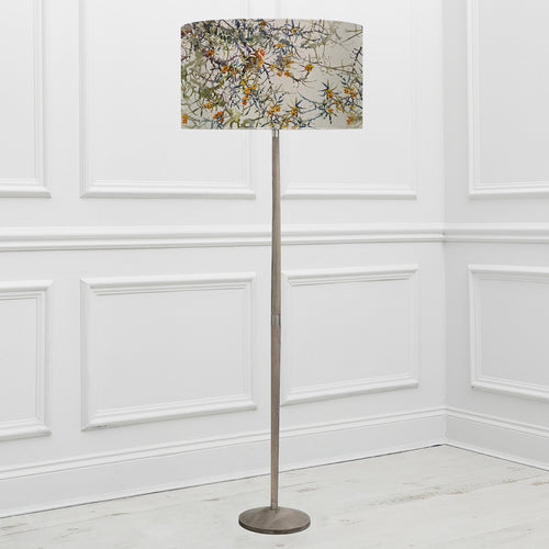 Floral Grey Lighting - Solensis  & Hawthorn Eva  Complete Floor Lamp Grey/Olive Darren Woodhead