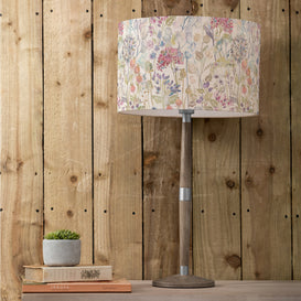 Voyage Maison Solensis & Hedgerow Eva Complete Table Lamp in Grey/Linen